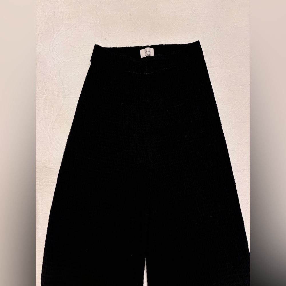 Wilfred Black Midi A-Line Jumpsuit for Work